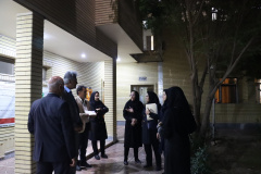 بازدید رئیس دانشگاه علوم پزشکی شاهرود از خوابگاه نرگس