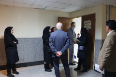 بازدید رئیس دانشگاه علوم پزشکی شاهرود از خوابگاه نرگس