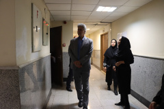 بازدید رئیس دانشگاه علوم پزشکی شاهرود از خوابگاه نرگس