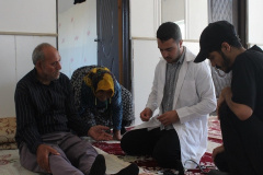 اردوی جهادی دانشجویان دانشگاه علوم پزشکی شاهرود در روستای حق‌الخواجه