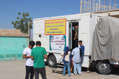 اردوی جهادی دانشجویان دانشگاه علوم پزشکی شاهرود در روستای حق‌الخواجه