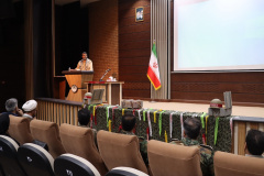 آیین گرامیداشت هفته دفاع مقدس در دانشگاه علوم پزشکی شاهرود
