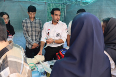 برپایی نمایشگاه معرفی رشته‌های دانشکده‌های پرستاری و پیراپزشکی