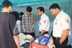 برپایی نمایشگاه معرفی رشته‌های دانشکده‌های پرستاری و پیراپزشکی