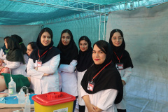 برپایی نمایشگاه معرفی رشته‌های دانشکده‌های پرستاری و پیراپزشکی