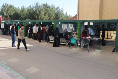 برپایی نمایشگاه معرفی رشته‌های دانشکده‌های پرستاری و پیراپزشکی