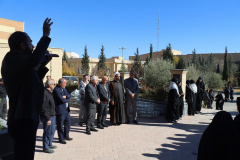 وداع دانشگاهیان علوم پزشکی شاهرود با لاله گمنام دفاع مقدس