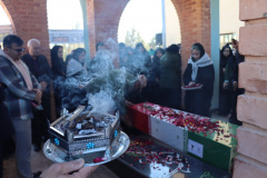 وداع دانشگاهیان علوم پزشکی شاهرود با لاله گمنام دفاع مقدس