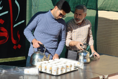 وداع دانشگاهیان علوم پزشکی شاهرود با لاله گمنام دفاع مقدس