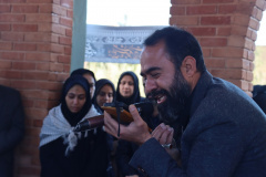 وداع دانشگاهیان علوم پزشکی شاهرود با لاله گمنام دفاع مقدس