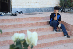 وداع دانشگاهیان علوم پزشکی شاهرود با لاله گمنام دفاع مقدس