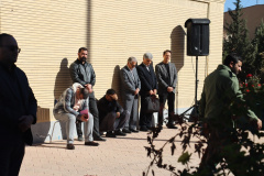 وداع دانشگاهیان علوم پزشکی شاهرود با لاله گمنام دفاع مقدس