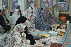 گزارش تصویری/ برگزاری آیین معنوی اعتکاف در دانشگاه علوم پزشکی شاهرود