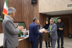 برگزاری مراسم بازنشستگی عضو هیات علمی دانشگاه علوم پزشکی شاهرود :  آقای محمد رضا خطیبی