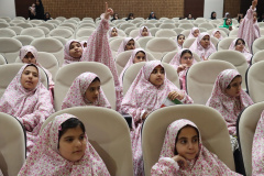 آیین عبادت فرزندان کارکنان دانشگاه علوم پزشکی شاهرود