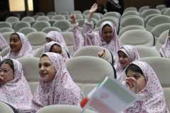 آیین عبادت فرزندان کارکنان دانشگاه علوم پزشکی شاهرود