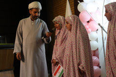 آیین عبادت فرزندان کارکنان دانشگاه علوم پزشکی شاهرود