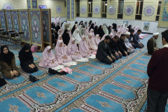 آیین عبادت فرزندان کارکنان دانشگاه علوم پزشکی شاهرود