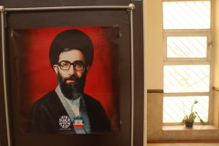 فضا سازی محیطی در دانشگاه علوم پزشکی شاهرود به مناسبت شهادت امام خامنه ای رهبر فرزانه انقلاب