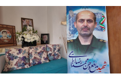 دیدار و عرض تسلیت به خانواده شهید مدافع وطن محمد رضا ابراهیمی  با حضور حاج آقا باغشنی مسئول محترم دفتر نهاد، دکتر محبوبه خواجه معاون فرهنگی و دانشجویی و جمعی از کارکنان دانشگاه علوم پزشکی شاهرود
