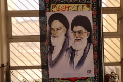 فضا سازی محیطی در دانشگاه علوم پزشکی شاهرود به مناسبت شهادت امام خامنه ای رهبر فرزانه انقلاب