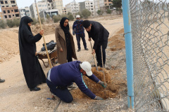 مراسم درختکاری به همت دانشگاهیان علوم پزشکی شاهرود