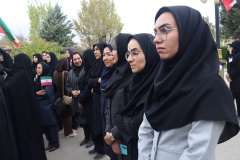 تجمع اعتراضی دانشگاهیان و کادر سلامت در محکومیت حملات به مراکز بهداشتی، درمانی، آموزشی، تحقیقاتی و دارویی