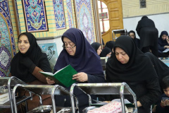 مراسم بزرگداشت چهلمین روز عروج ملکوتی رهبر شهید انقلاب اسلامی و شهدای مظلوم مدرسه میناب