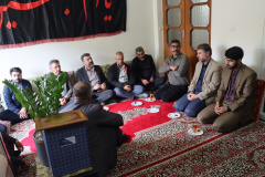 دیدار و عرض تسلیت به خانواده پاسدار شهید مهندس سید محمدمهدی عرب با حضور دکتر محبوبه خواجه معاون فرهنگی و دانشجویی ،دکتر کاظم رحیمی معاون توسعه مدیریت و منابع دانشگاه  و جمعی از کارکنان دانشگاه علوم پزشکی شاهرود