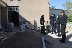 بازدید دکتر محبوبه خواجه معاون فرهنگی و دانشجویی دانشگاه علوم پزشکی شاهرود از خوابگاه‌های شقایق، یاس و ارکیده و همچنین بازدید از روند اجرای پروژهای خوابگاه متاهلی و تالار مهرگان