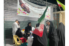 به همت "بسیج دانشجویی" دانشگاه علوم پزشکی شاهرود غرفه سلامت و آموزش بهداشت در شهر بسطام برپا شد .