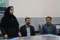مراسم تقدیر و تشکر از همکاران پر تلاش به مناسبت روز جهانی کار و کارگر