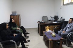 بازدید دکتر سید حسن موسوی،دبیر کلان منطقه یک مراکز مشاوره دانشگاه های علوم پزشکی ، از  اداره مشاوره دانشگاه علوم پزشکی شاهرود