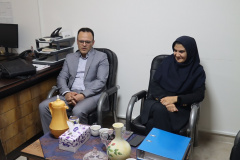 بازدید دکتر سید حسن موسوی،دبیر کلان منطقه یک مراکز مشاوره دانشگاه های علوم پزشکی ، از  اداره مشاوره دانشگاه علوم پزشکی شاهرود