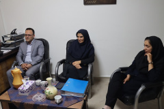 بازدید دکتر سید حسن موسوی،دبیر کلان منطقه یک مراکز مشاوره دانشگاه های علوم پزشکی ، از  اداره مشاوره دانشگاه علوم پزشکی شاهرود