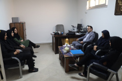 بازدید دکتر سید حسن موسوی،دبیر کلان منطقه یک مراکز مشاوره دانشگاه های علوم پزشکی ، از  اداره مشاوره دانشگاه علوم پزشکی شاهرود