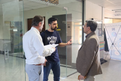 بازدید دکتر جواد باقری رئیس مرکز قرآن وعترت وزارت بهداشت از دانشکده پزشکی و ساختمان درحال احداث دانشکده بهداشت دانشگاه علوم پزشکی شاهرود
