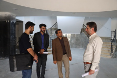 بازدید دکتر جواد باقری رئیس مرکز قرآن وعترت وزارت بهداشت از دانشکده پزشکی و ساختمان درحال احداث دانشکده بهداشت دانشگاه علوم پزشکی شاهرود
