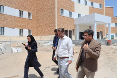بازدید دکتر جواد باقری رئیس مرکز قرآن وعترت وزارت بهداشت از دانشکده پزشکی و ساختمان درحال احداث دانشکده بهداشت دانشگاه علوم پزشکی شاهرود