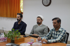 نشست ستاد اجرایی سی‌امین جشنواره قرآن و عترت وزارت بهداشت با حضور حجت الاسلام ابراهیم باغشنی مسئول دفتر نهاد رهبری دانشگاه علوم پزشکی شاهرود، دکتر محبوبه خواجه معاون فرهنگی و دانشجویی و دیگر مسئولان کمیته‌ها در دفتر معاونت فرهنگی و دانشجویی برگزار شد.