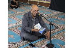 مراسم عزاداری دهه اول محرم در مسجد بقیه الله دانشگاه همراه با آیین معنوی زیارت عاشورا و مداحی حاج آقا رحیمی