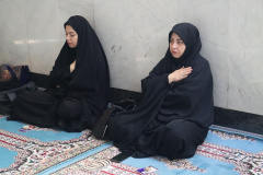 مراسم عزاداری دهه اول محرم در مسجد بقیه الله دانشگاه همراه با آیین معنوی زیارت عاشورا و مداحی حاج آقا رحیمی