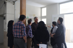بازدید رئیس دانشگاه از مجتمع خوابگاهی دانشجویی کوی گلستان و بررسی وضعیت رفاهی و اسکان