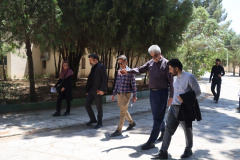 بازدید رئیس دانشگاه از مجتمع خوابگاهی دانشجویی کوی گلستان و بررسی وضعیت رفاهی و اسکان