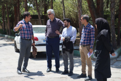بازدید رئیس دانشگاه از مجتمع خوابگاهی دانشجویی کوی گلستان و بررسی وضعیت رفاهی و اسکان