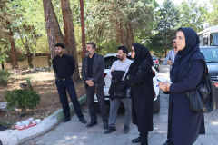 بازدید رئیس دانشگاه از مجتمع خوابگاهی دانشجویی کوی گلستان و بررسی وضعیت رفاهی و اسکان