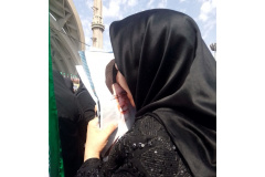 گزارش تصویری از حضور دانشجویان بسیج دانشجویی دانشگاه علوم پزشکی شاهرود و حال و هوای مصلای بزرگ تهران در مراسم وداع با رهبر شهید (ره)