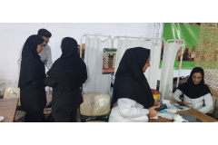 دومین روز ارائه خدمت به زائران شرکت کننده در مراسم تشییع رهبر شهید
