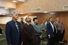 آئین تکریم و معارفه رئیس دانشکده پزشکی