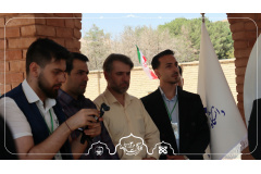 آئین آغاز برنامه های سی امین جشنواره قرآن و عترت وزارت بهداشت به میزبانی دانشگاه علوم پزشکی شاهرود با حضور دکتر امامیان رییس دانشگاه، دکتر باقری رئیس مرکز قرآن و عترت وزارت بهداشت، معاونین، اساتید، پرسنل و دانشجویان با حضور بر مزار مطهر و تجدید بیعت با شه